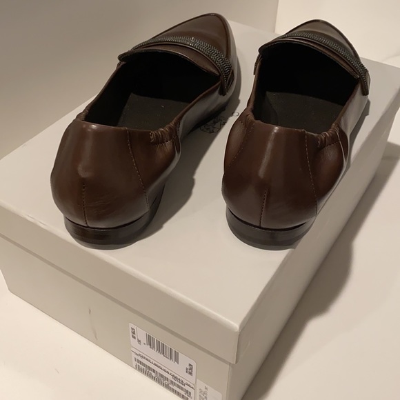 Brunello Cucinelli Monili Embellished Pointed Toe Loafer - Picture 5 of 7